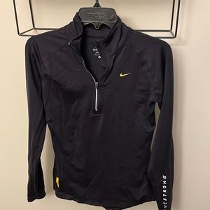 Nike Live strong zip up .